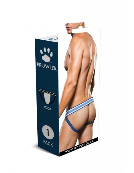Bielizna-Prowler White/Blue Jock XL