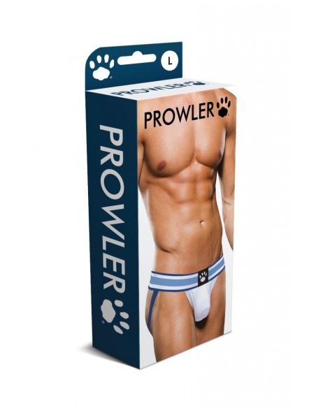 Bielizna-Prowler White/Blue Jock M