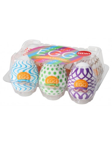 Tenga Egg Variety Wonder 6er
