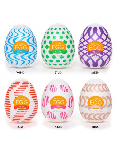 Tenga Egg Variety Wonder 6er