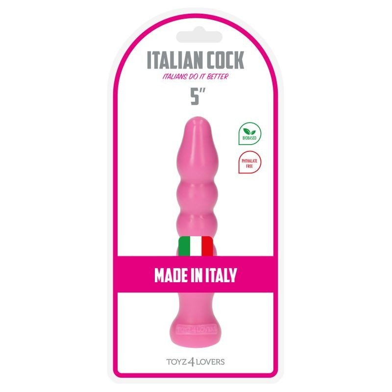 Korek analny Gaio Pink 13 × 3 cm, różowy - 4