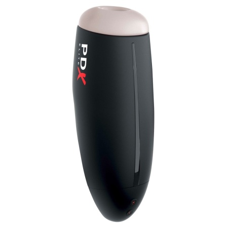 Masturbator PDX Elite Fap-O-Matic z funkcją ssania (5 trybów) i wibracji (10 trybów), 23,2 cm, kanał wewnętrzny 1,5–5,1 cm - 2