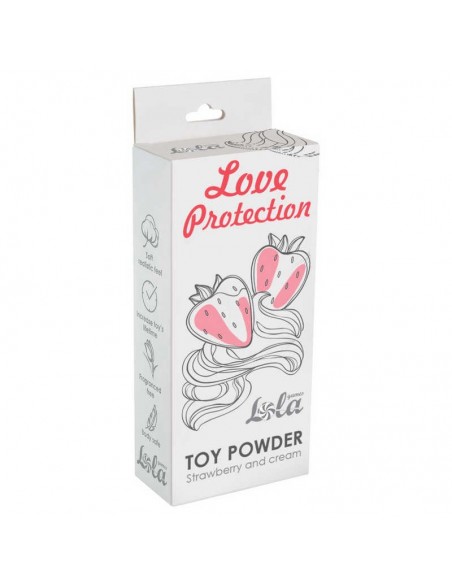 Toy Powder Love Protection – Strawberry and Cream 30g