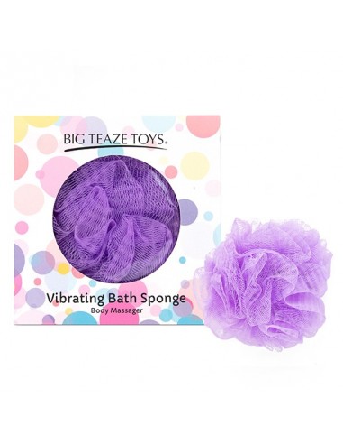 Big Teaze Toys - Bath Sponge Vibrating Purple