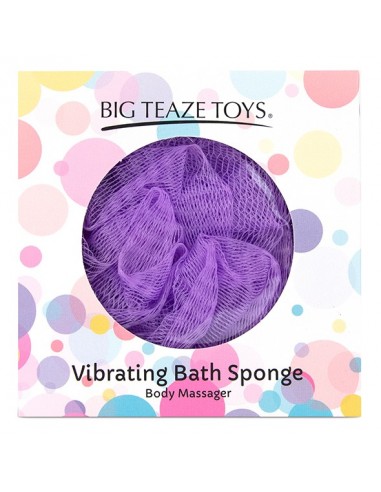 Big Teaze Toys - Bath Sponge Vibrating Purple