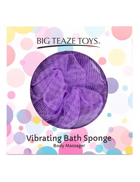 Big Teaze Toys - Bath Sponge Vibrating Purple