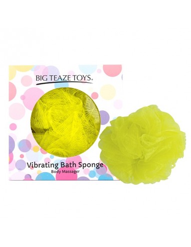 Big Teaze Toys - Bath Sponge Vibrating Yellow