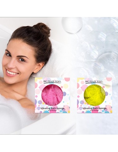 Big Teaze Toys - Bath Sponge Vibrating Yellow