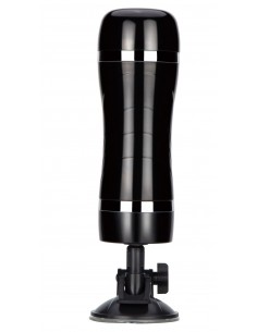 Masturbator-Bison Power-Vibrating Pussy Masturbator 7 Speed 28cm Black 2