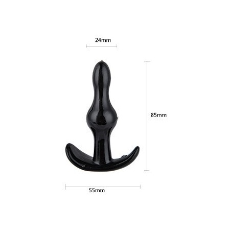 Korek analny Rocket Anchor Plug 8,5 cm czarny - 7