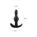 Korek analny Rocket Anchor Plug 8,5 cm czarny - 7