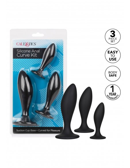 Silicone Anal Curve Kit