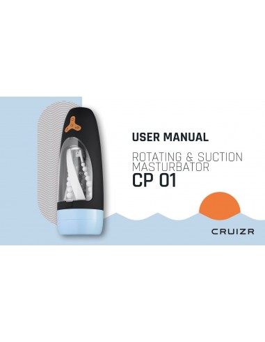 CRUIZR-CP01Rotating And Sucking Automatic Masturbator With Adapter