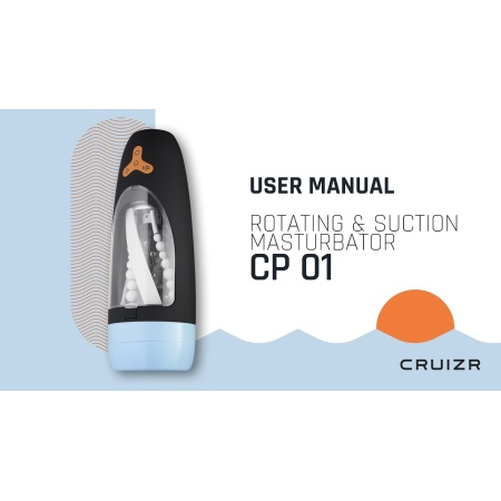 Automatyczny Masturbator Obrotowo-Ssący CRUIZR CP01 z Uchwytem Przyssawkowym, dł. 28,1 cm - 7