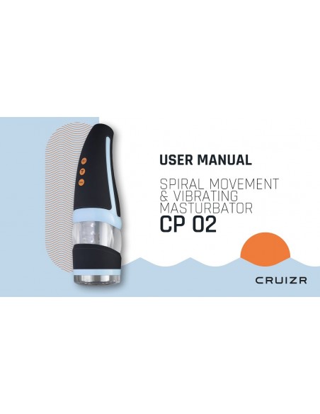 CRUIZR-CP02 Rotating And Vibrating Automatic Masturbator With Adapter