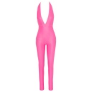 Jumpsuit hot pink L - 4