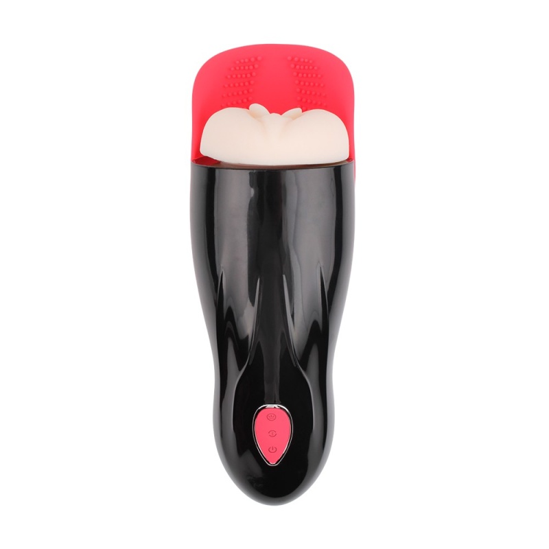Masturbator Buster - 10 trybów wibracji, 5 trybów ssania, długość 27,3 cm, średnica 8,3 cm - 3