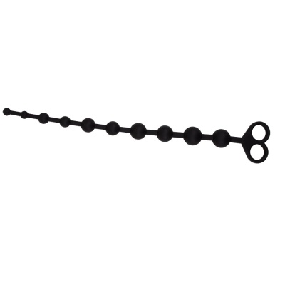 Analne koraliki Boyfriend Beads - 10 silikonowych kulek o progresywnie rosnącej średnicy, 30 cm - 1 2