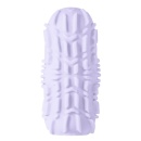Masturbator Marshmallow Maxi Fruity Purple - dwustronne reliefy TPE, 14 cm - 5