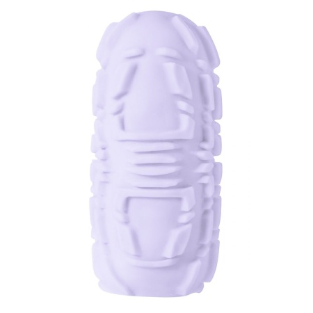 Masturbator Marshmallow Maxi Fruity Purple - dwustronne reliefy TPE, 14 cm - 6