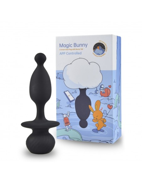 Magic Motion - Bunny App Controlled Vibrating Bunny Tail Anal Plug