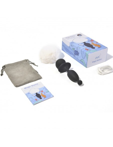 Magic Motion - Bunny App Controlled Vibrating Bunny Tail Anal Plug