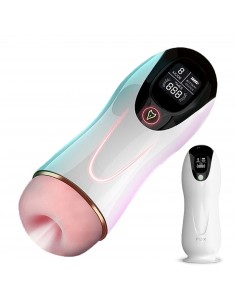 Masturbator-Vibration 8 Vibration modes + Interactive function