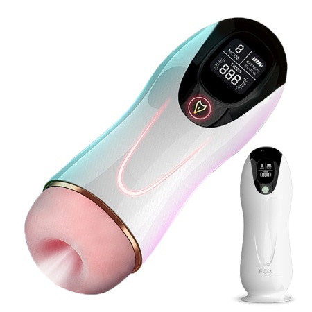 Masturbator-Vibration 8 Vibration modes + Interactive function - 1