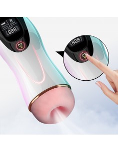 Masturbator-Vibration 8 Vibration modes + Interactive function 2