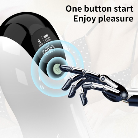 Masturbator-Vibration 8 Vibration modes + Interactive function - 10