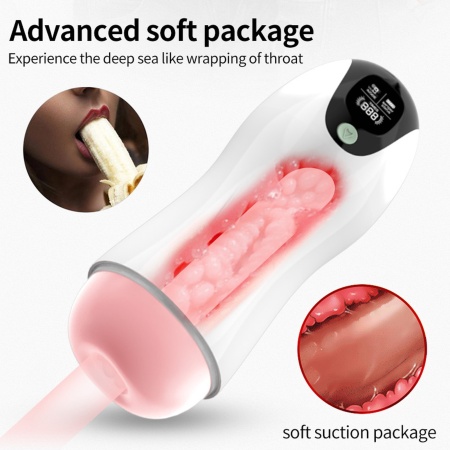 Masturbator-Vibration 8 Vibration modes + Interactive function - 11