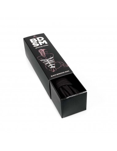 Wiązania-Black Bondage Rope BDSM