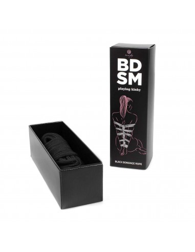 Wiązania-Black Bondage Rope BDSM