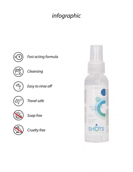 Shots - Cleaner Spray - 100 ml