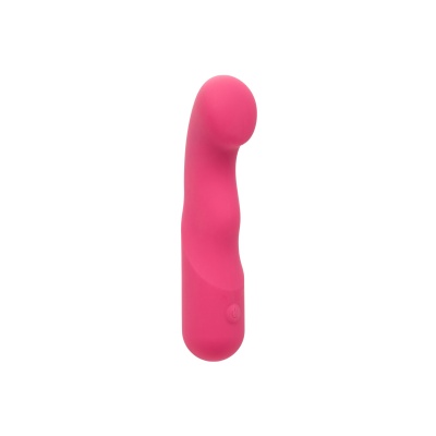 Wibrator Pixies Curvy dwustronny z elastyczną końcówką do stymulacji punktu G, 10,75 cm - 1