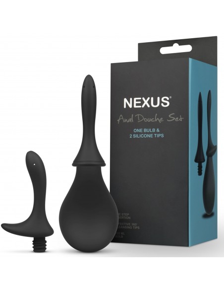 Nexus - Douche Set Anal Douche 260 ml with Two Sillicone Nozzles