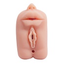 Masturbator PASSION LADY z trzema tunelami penetracyjnymi (13,5 cm) - 2
