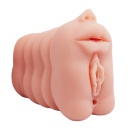 Masturbator PASSION LADY z trzema tunelami penetracyjnymi (13,5 cm) - 3