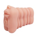 Masturbator PASSION LADY z trzema tunelami penetracyjnymi (13,5 cm) - 4