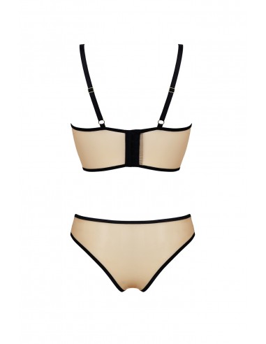 Bielizna-DENERYS SET beige S/M