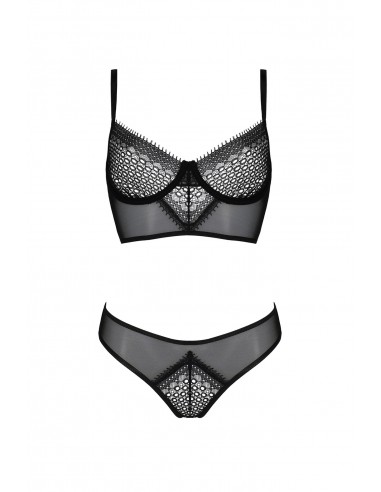 Bielizna-DENERYS SET black S/M