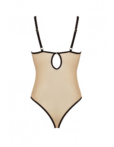 Bielizna-DAISY BODY beige S/M