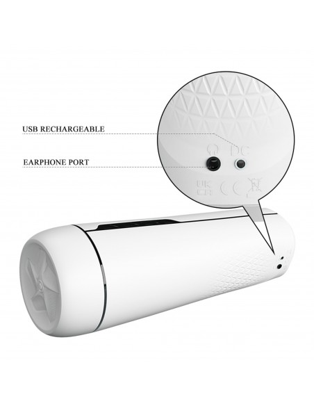 PRETTY LOVE - SIENNA, 12 vibration functions Sex talk 3 sucking functions 