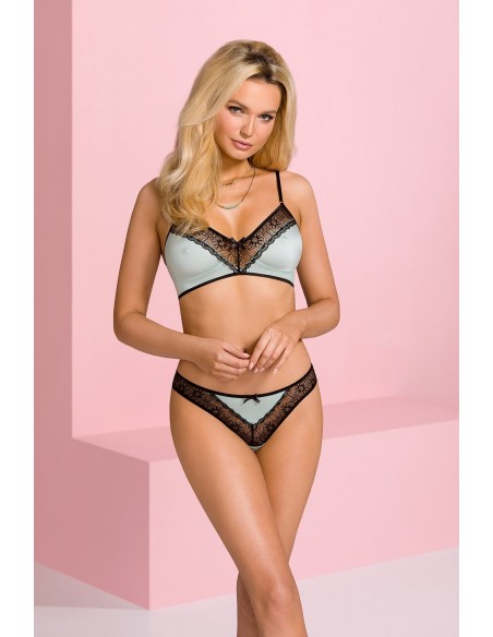 Bielizna-SIDRA BIKINI minty S/M