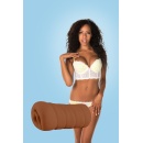 Masturbator Brianna - otwarty kanał, rozciągliwa średnica wewnętrzna 0,5-5 cm, długość 10,5 cm - 1