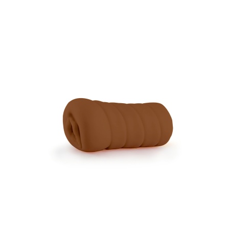 Masturbator Brianna - otwarty kanał, rozciągliwa średnica wewnętrzna 0,5-5 cm, długość 10,5 cm - 2
