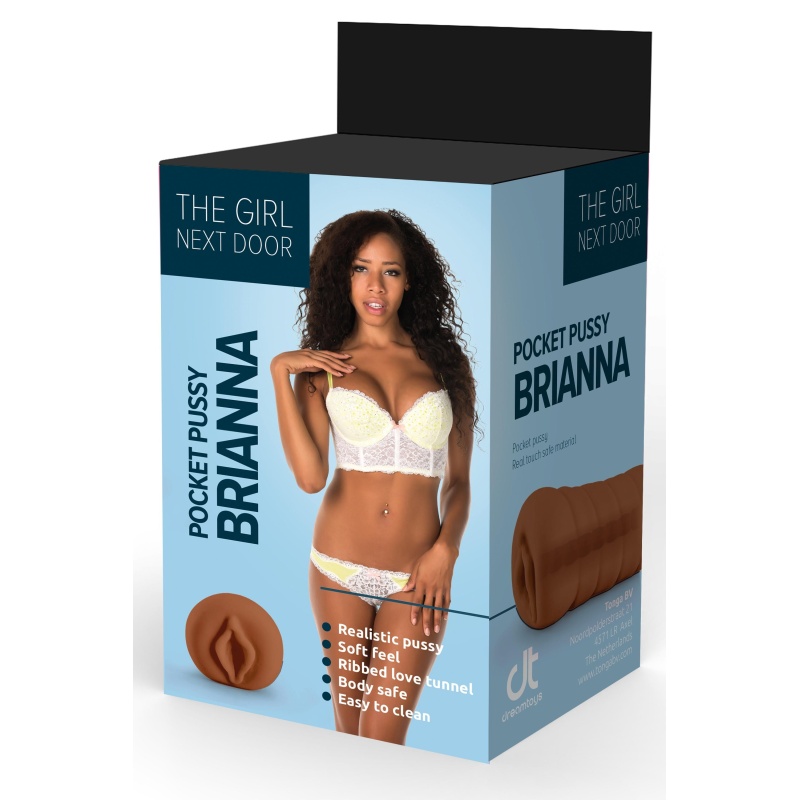 Masturbator Brianna - otwarty kanał, rozciągliwa średnica wewnętrzna 0,5-5 cm, długość 10,5 cm - 5