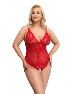 Crotchless Body red XL 2