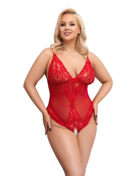 Crotchless Body red XL