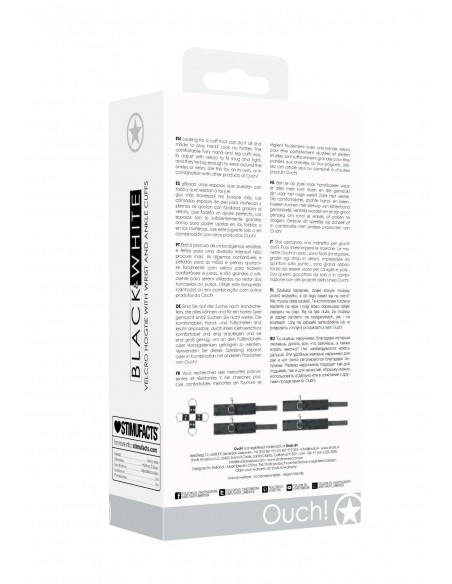 Velcro Hogtie With Hand and Ankle Cuffs